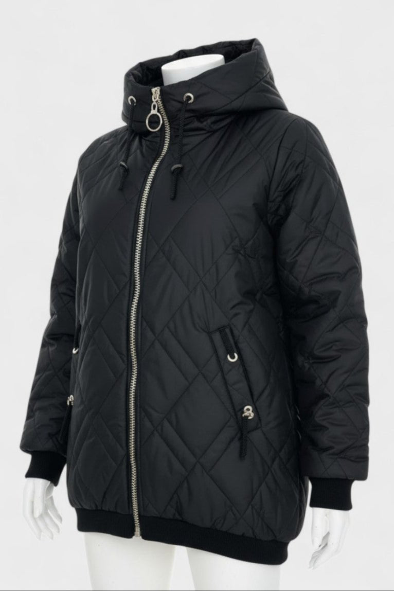 Sandra | Parka elegante em design lussuoso