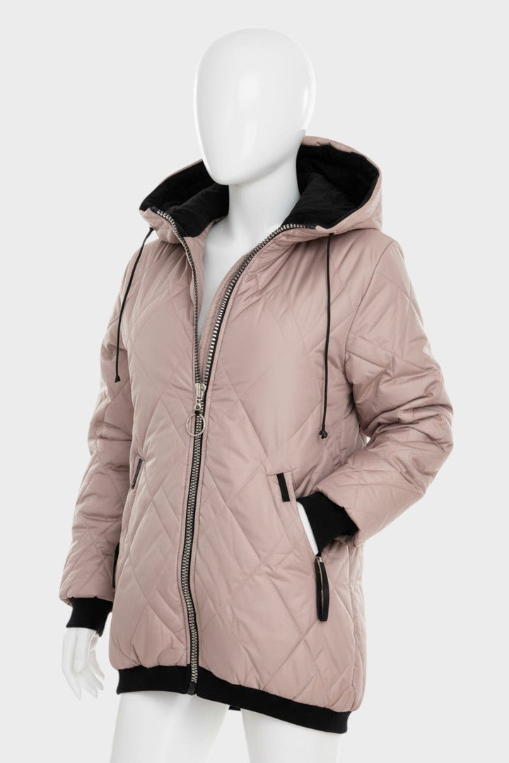 Sandra | Parka elegante em design lussuoso