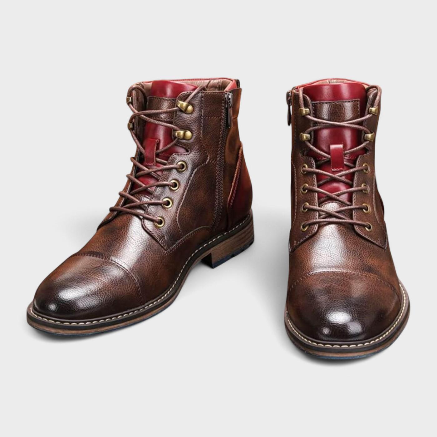 Casimiro | Botas oxford em pele