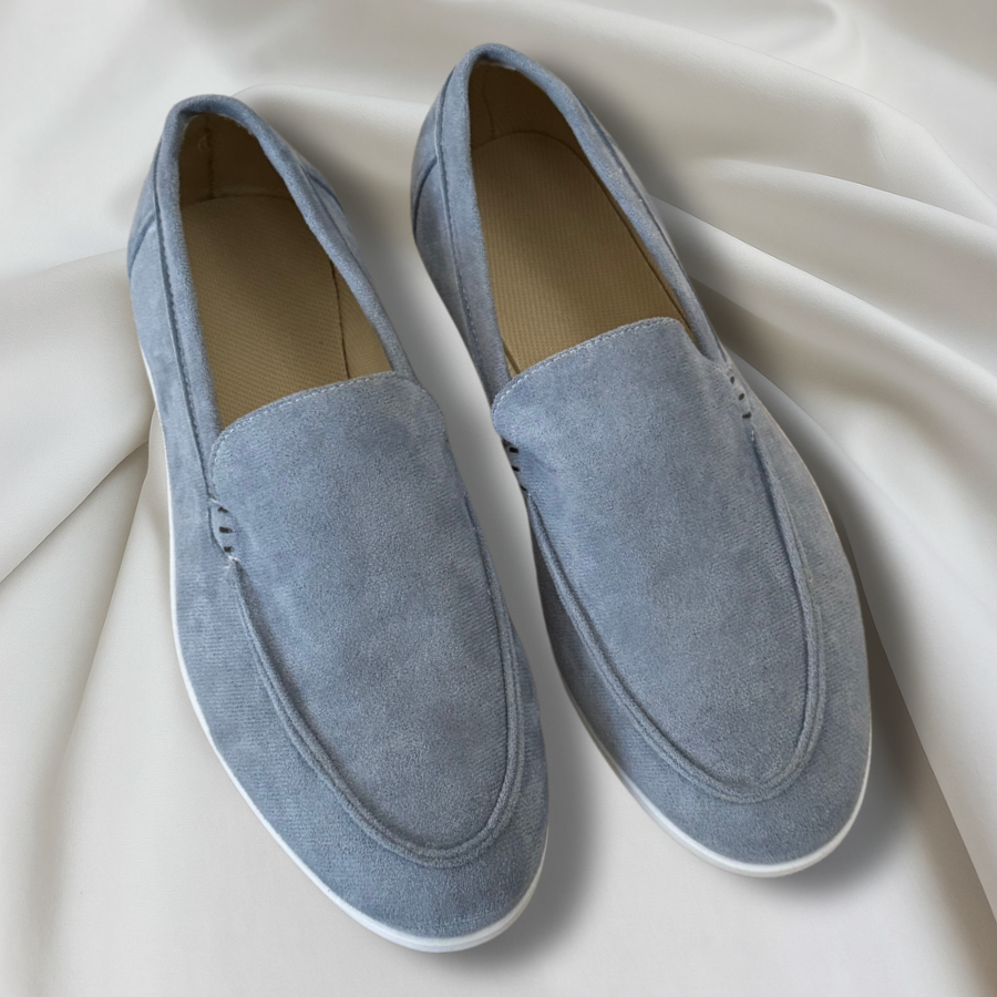 Carlos | Elegantes mocassins em camurça