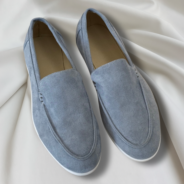 Carlos | Elegantes mocassins em camurça