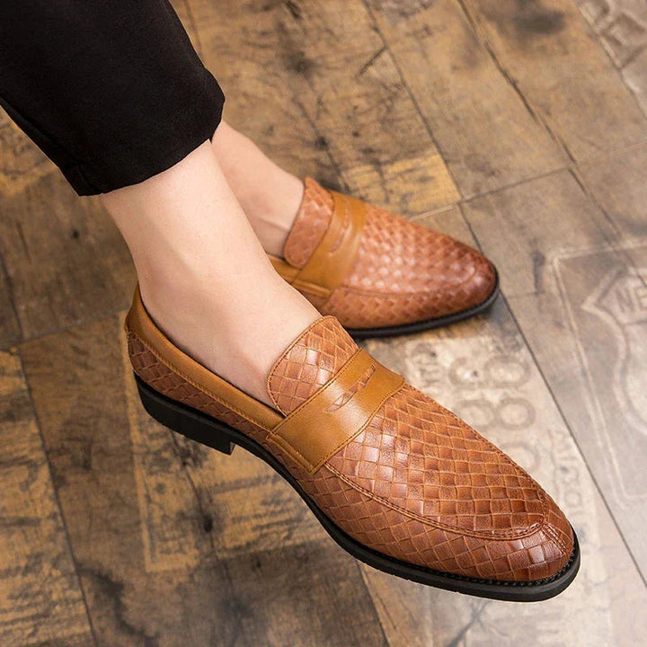 Catarina | Elegantes mocassins intrecciati