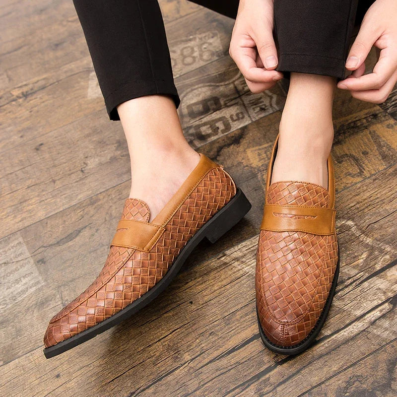 Catarina | Elegantes mocassins intrecciati