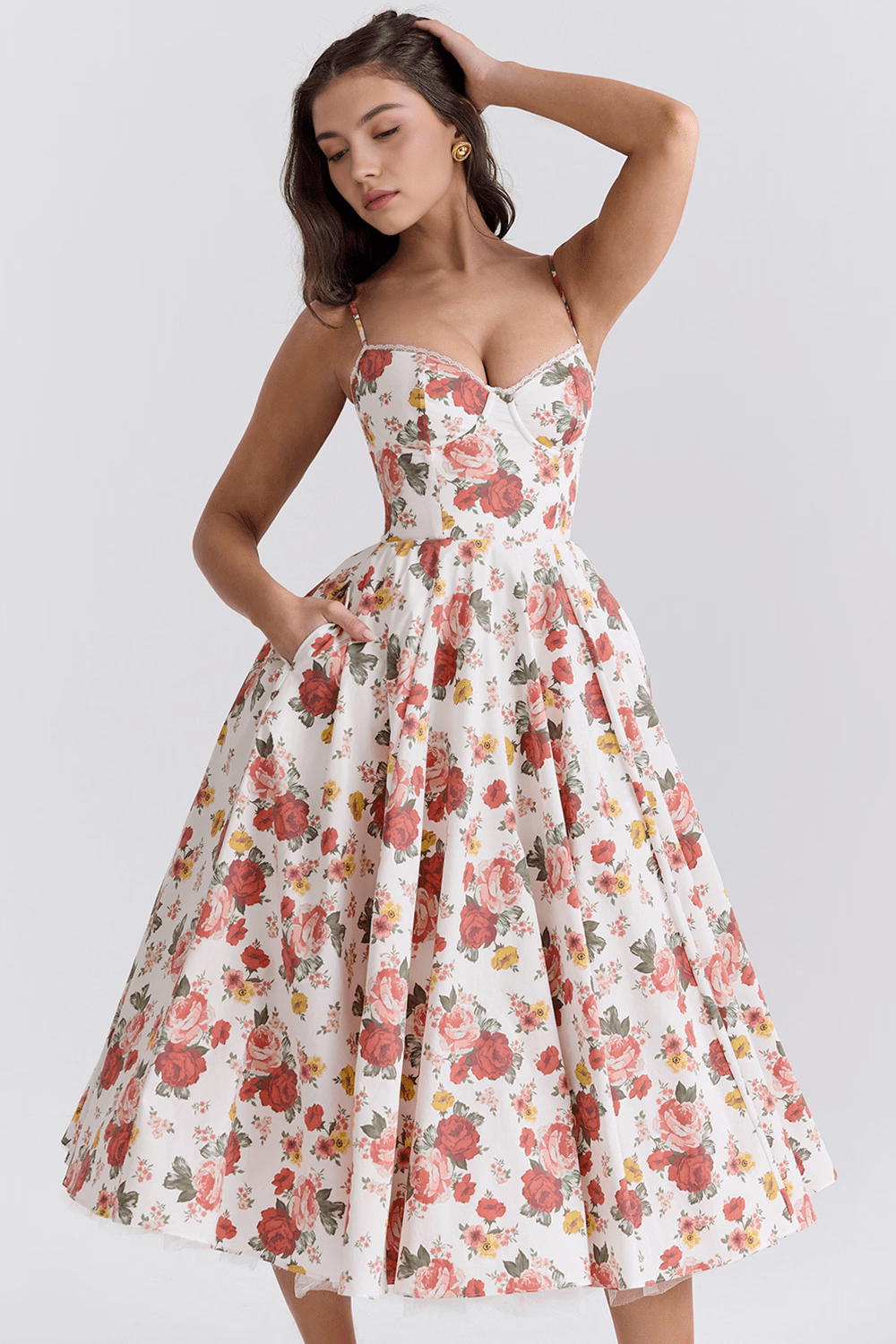 Cristina | Vestido midi