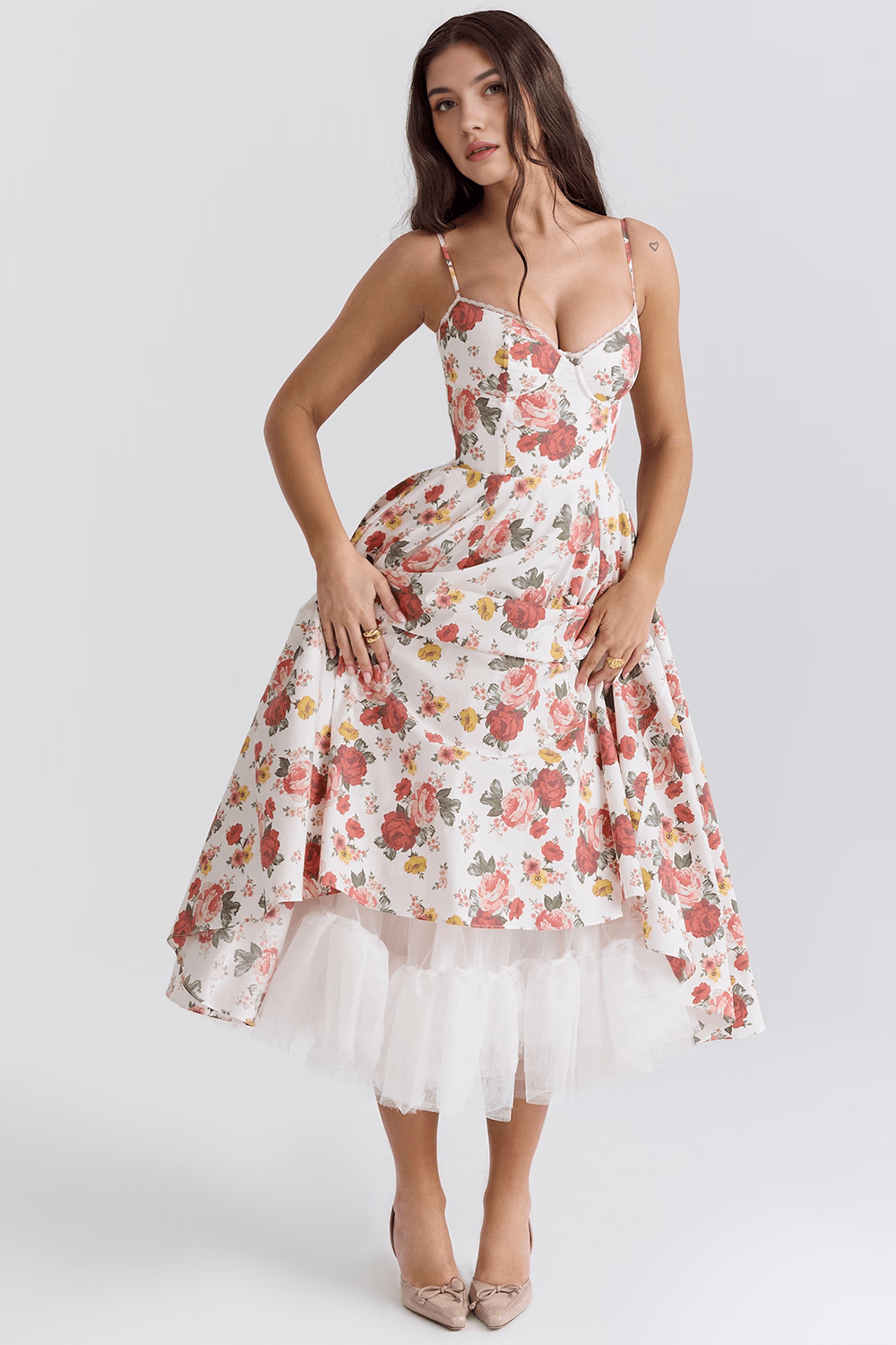 Cristina | Vestido midi