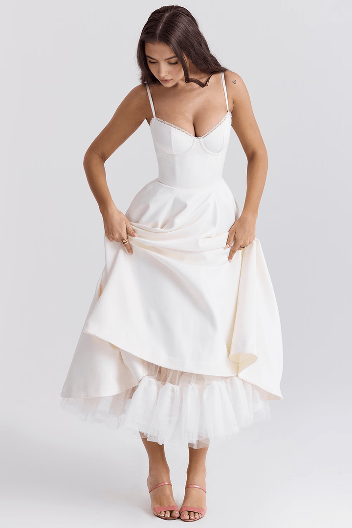 Cristina | Vestido midi