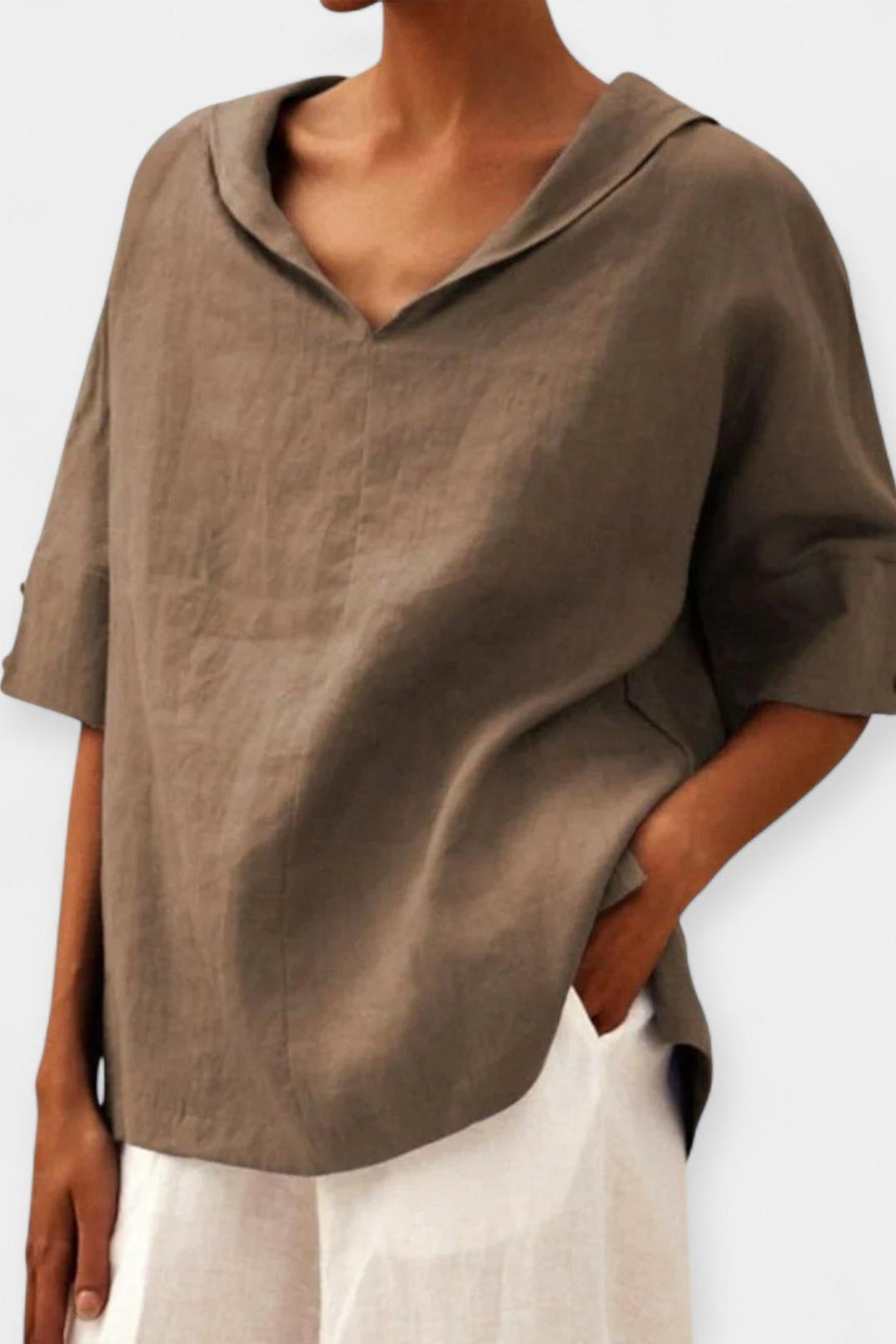 Tânia | Camisa de linho