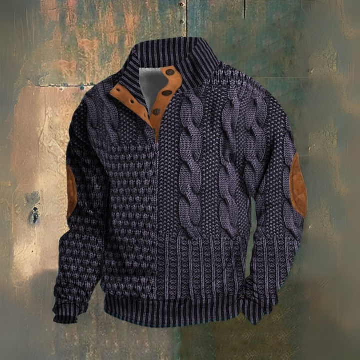 Carlos | Camisola elegante com colarinho alto