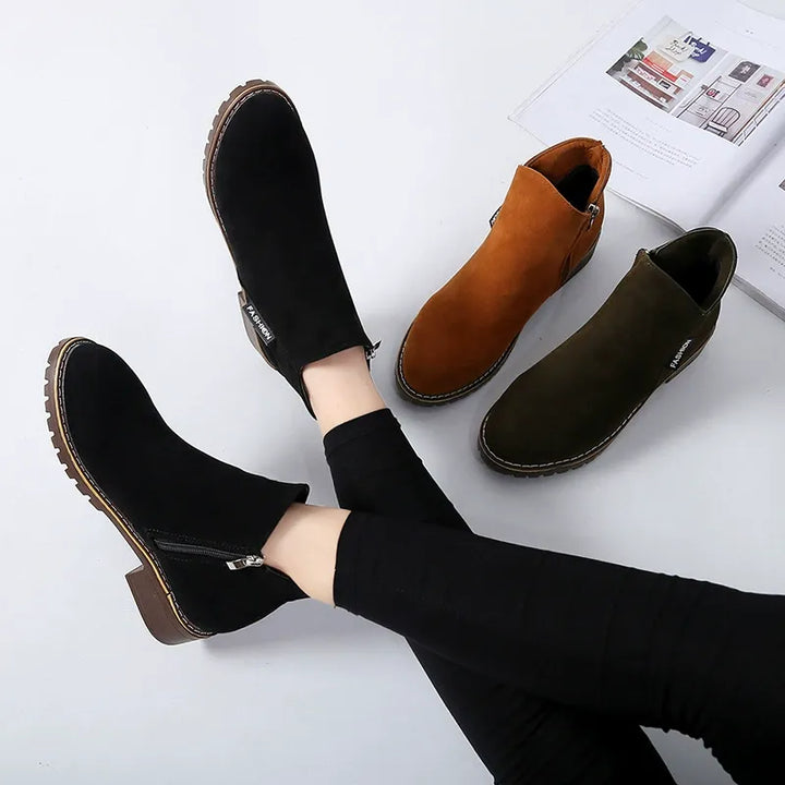 Teresa | Botas de inverno clássicos com salto basso