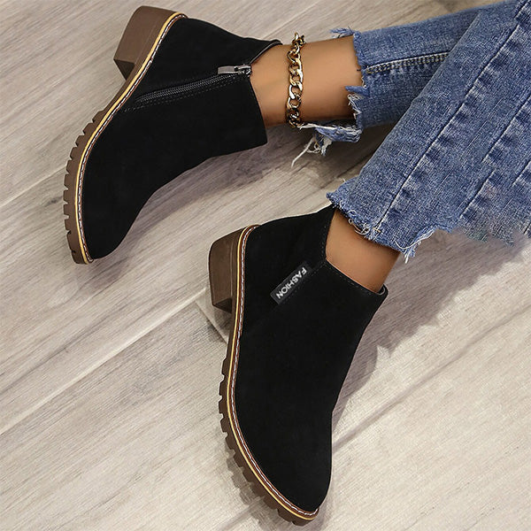 Teresa | Botas de inverno clássicos com salto basso