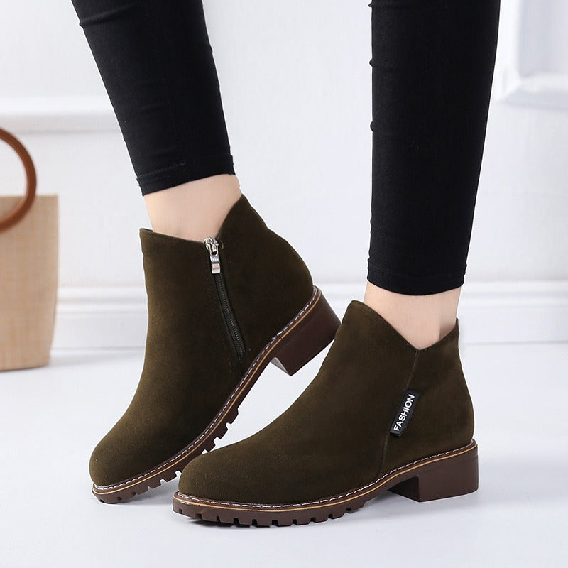 Teresa | Botas de inverno clássicos com salto basso