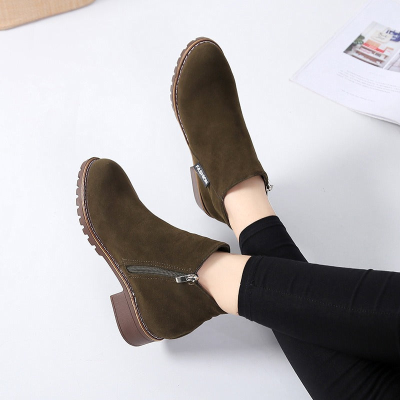 Teresa | Botas de inverno clássicos com salto basso