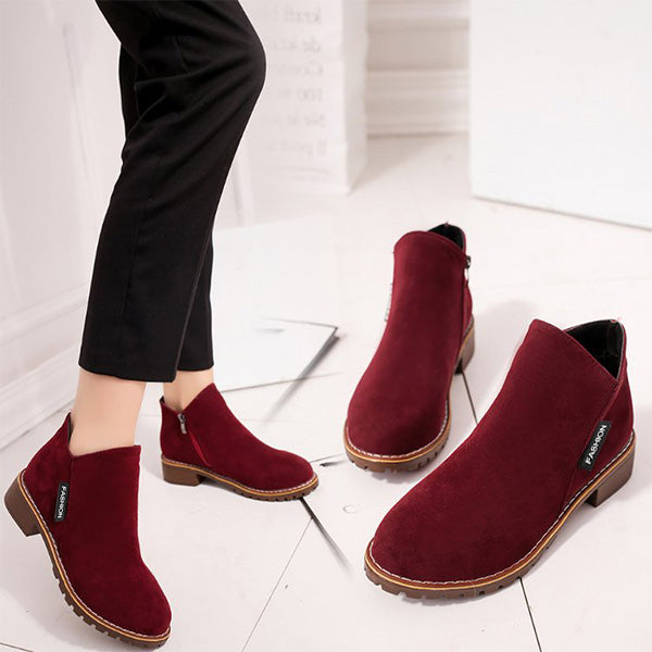 Teresa | Botas de inverno clássicos com salto basso