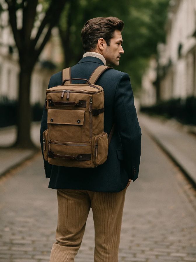 Custódio | Mochila vintage dune vanguard
