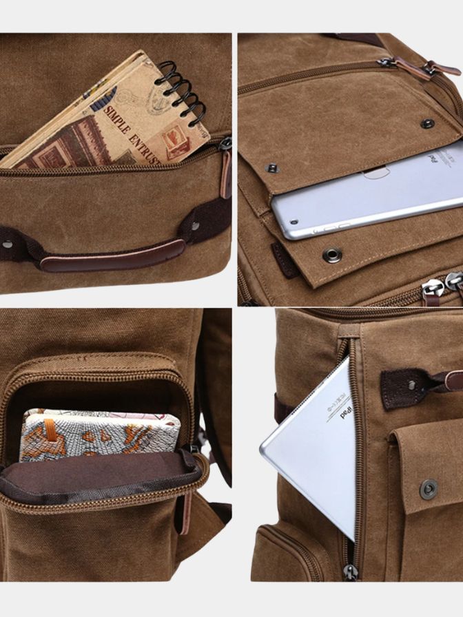Custódio | Mochila vintage dune vanguard