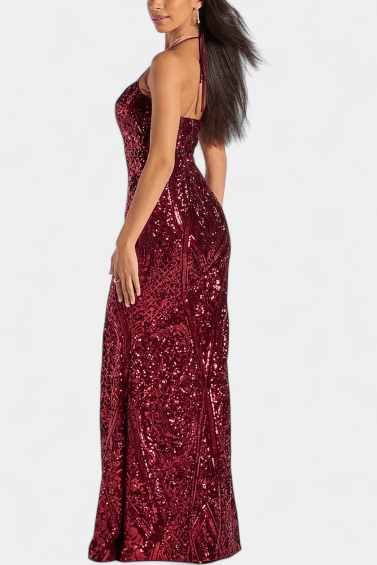 Mariana | Vestido a halterneck