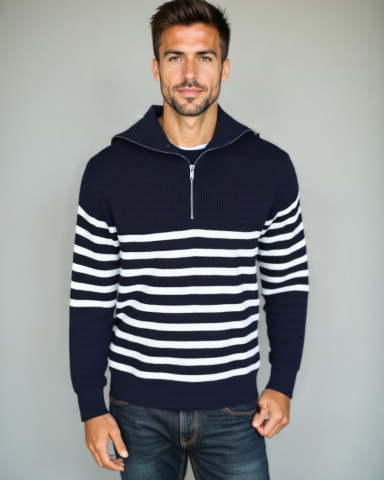 Tiago | Camisola às riscas