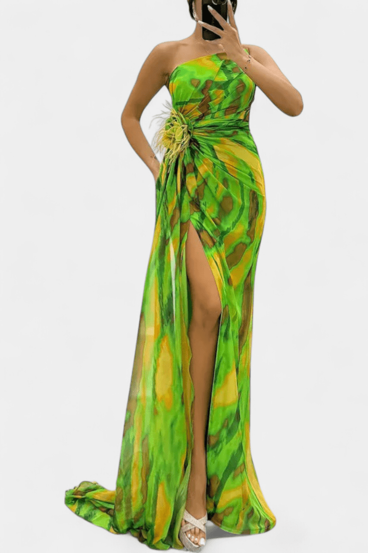 Catarina | Vestido maxi colorido