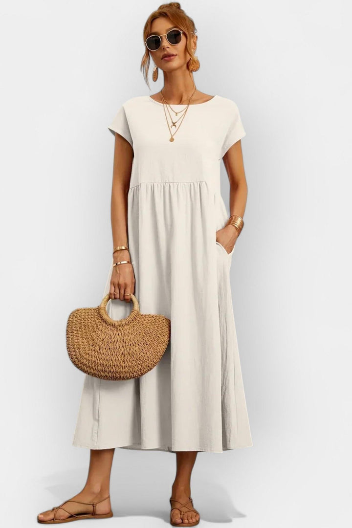 Sara | Vestido em algodão leve