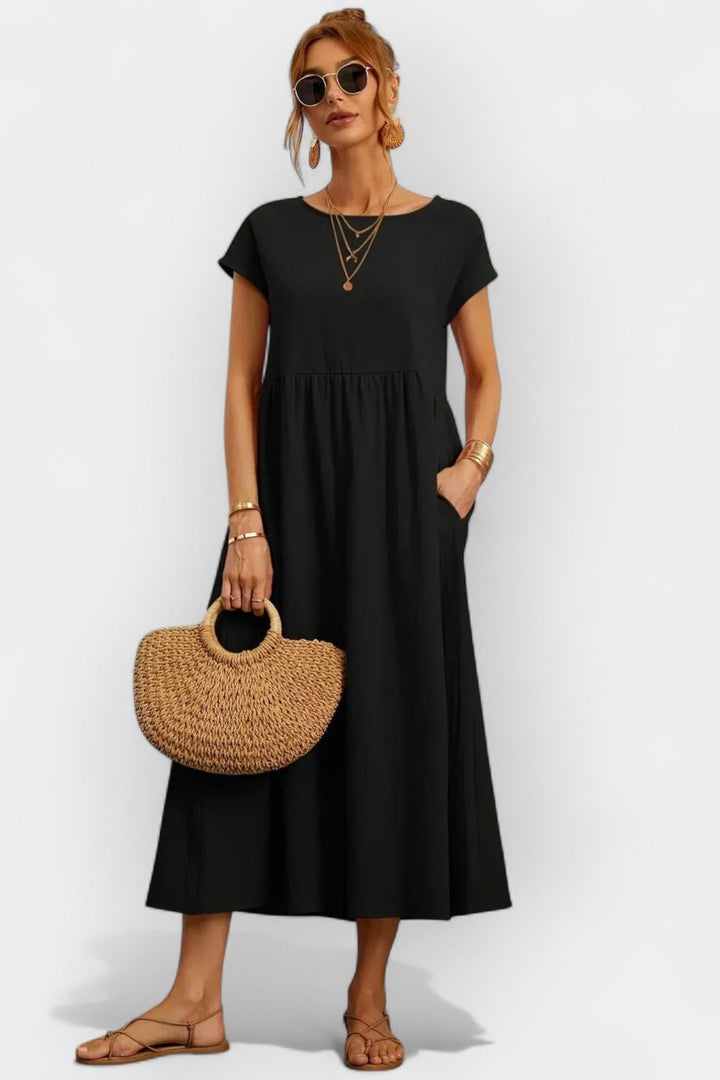 Sara | Vestido em algodão leve