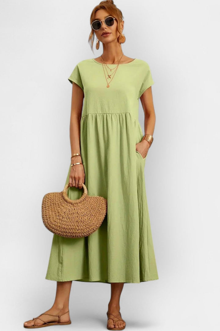 Sara | Vestido em algodão leve