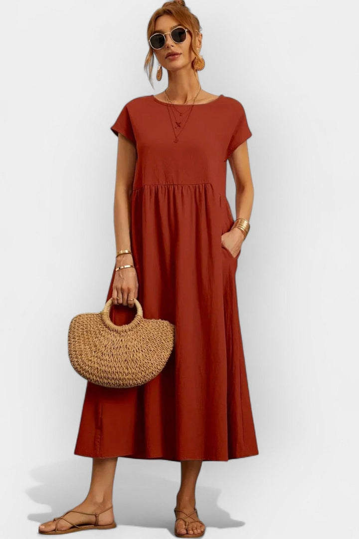 Sara | Vestido em algodão leve