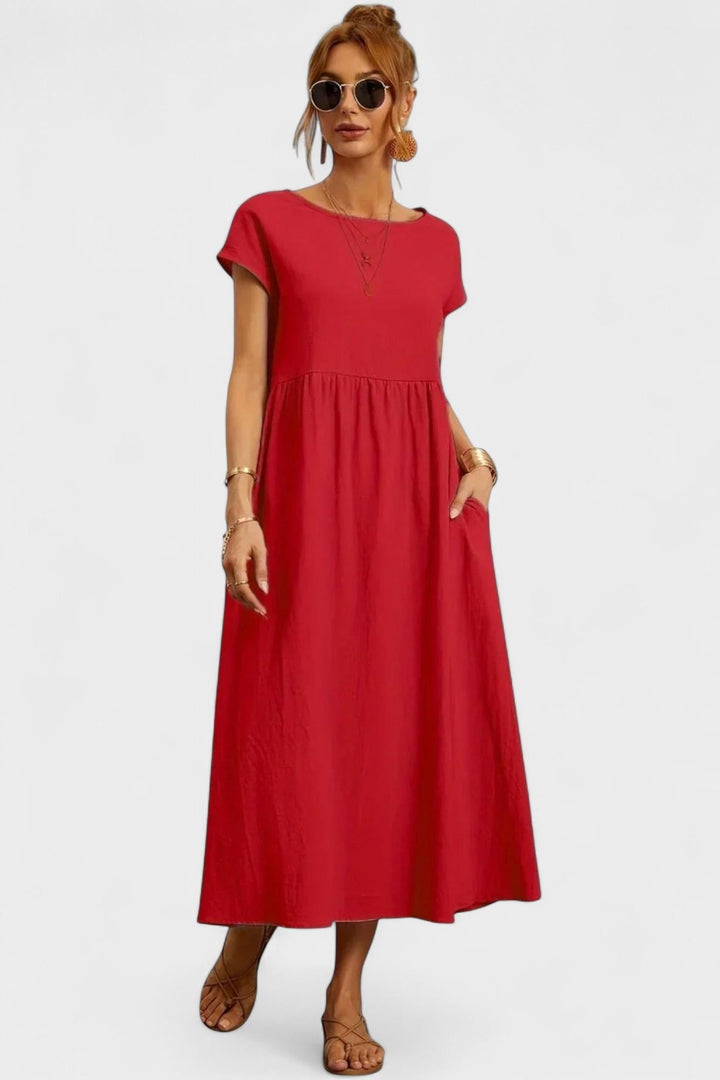 Sara | Vestido em algodão leve