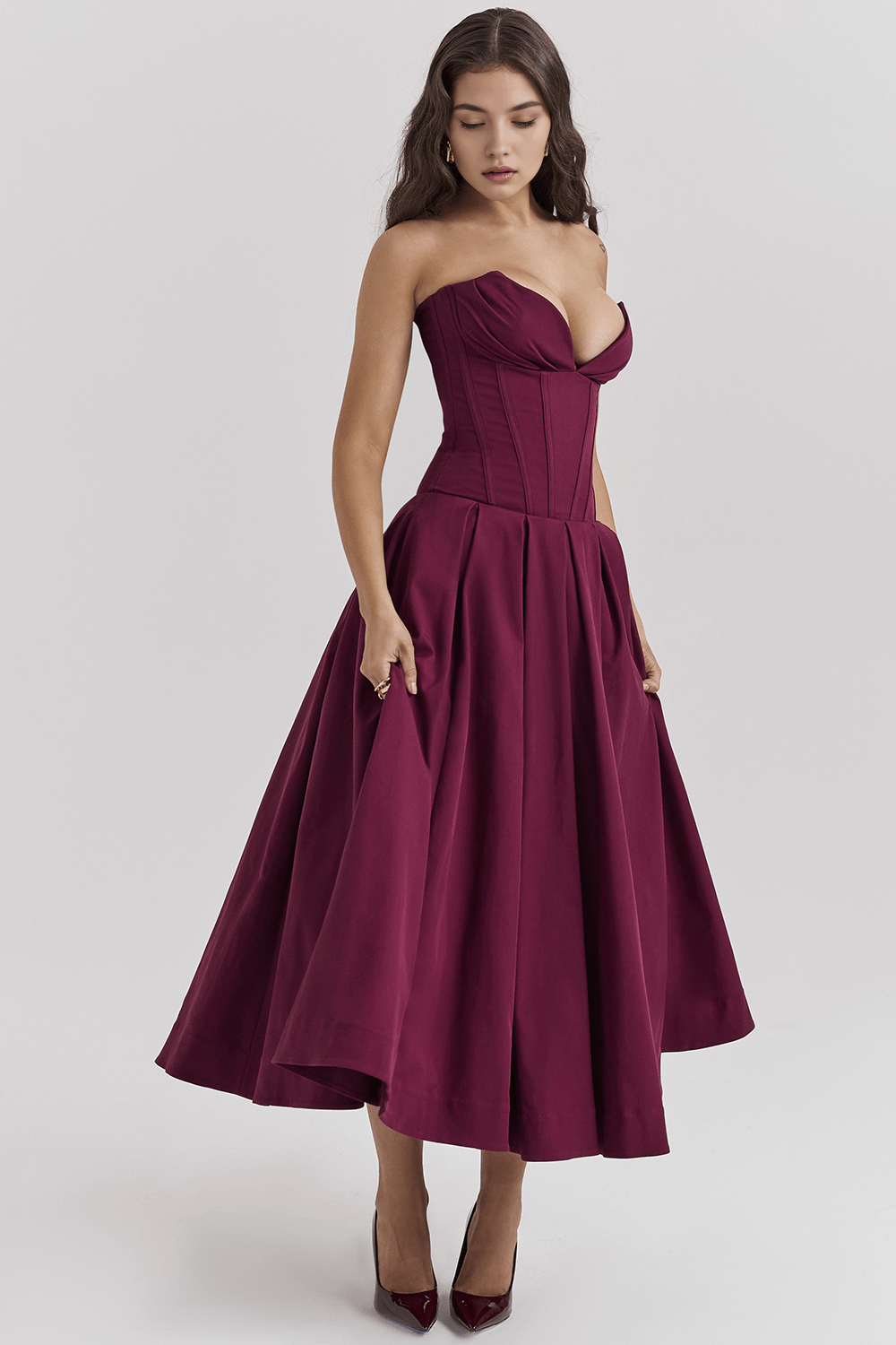Cristina | Maxi vestido