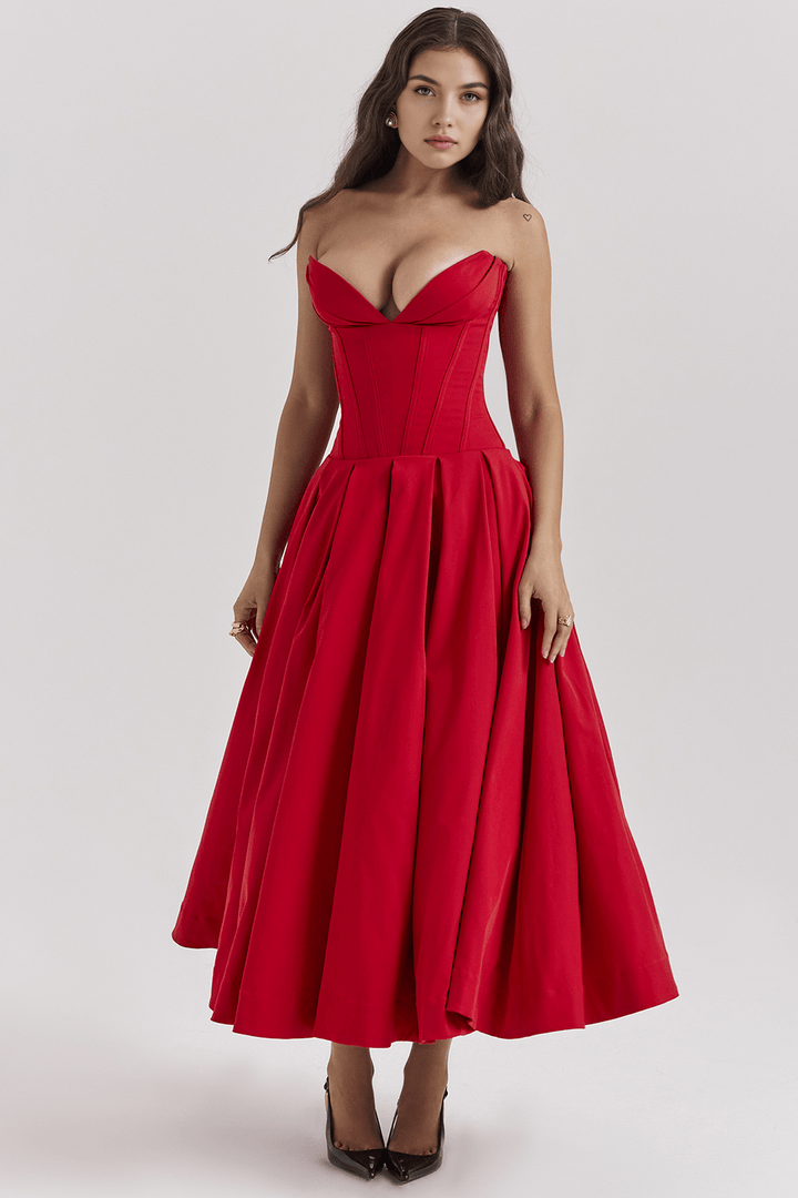 Cristina | Maxi vestido