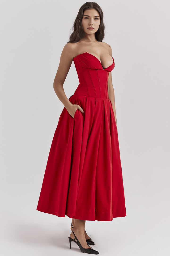 Cristina | Maxi vestido