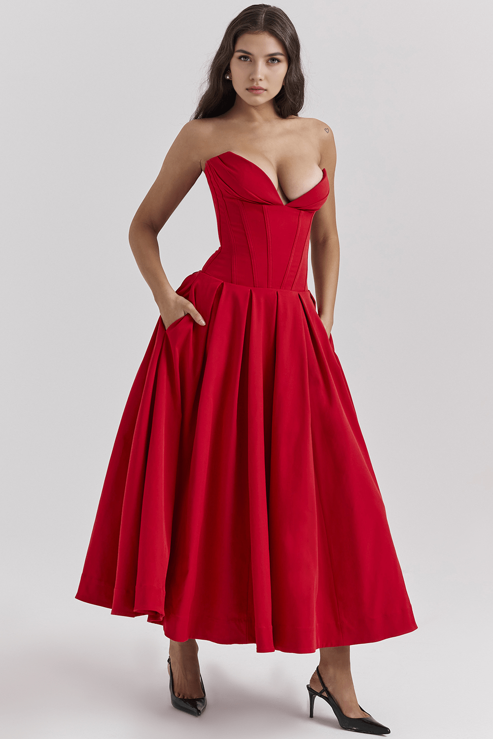 Cristina | Maxi vestido