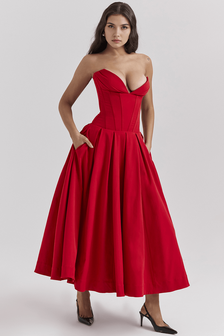 Cristina | Maxi vestido