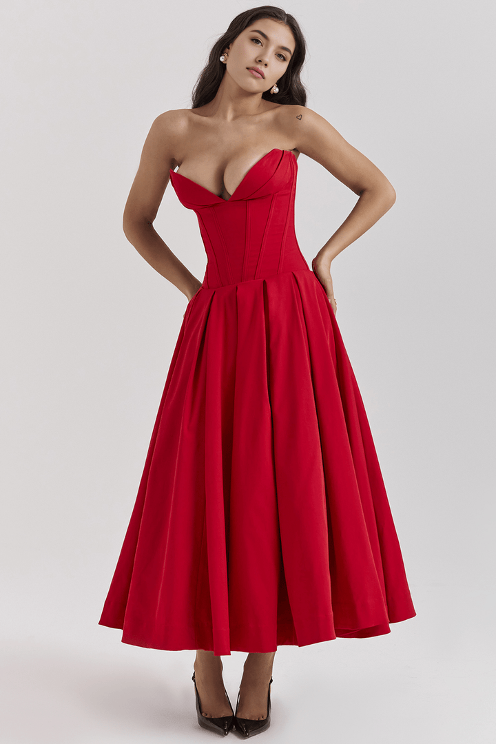 Cristina | Maxi vestido