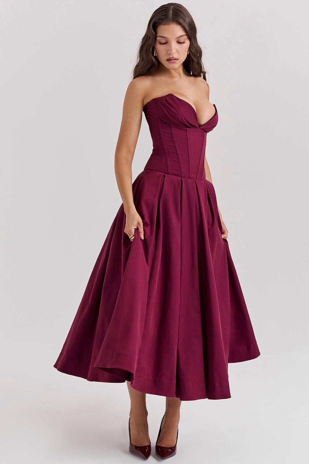 Cristina | Maxi vestido