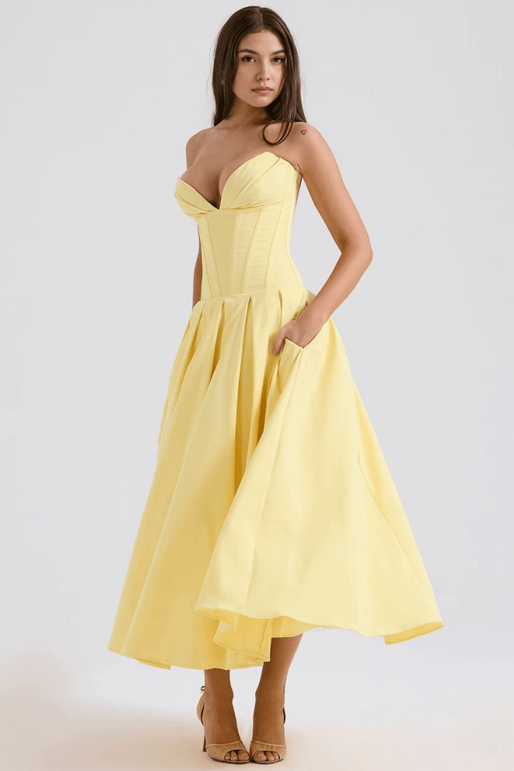 Cristina | Maxi vestido