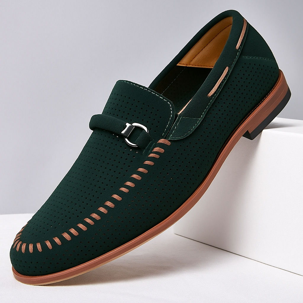 Fernando | Mocassins em pele camurça firenze