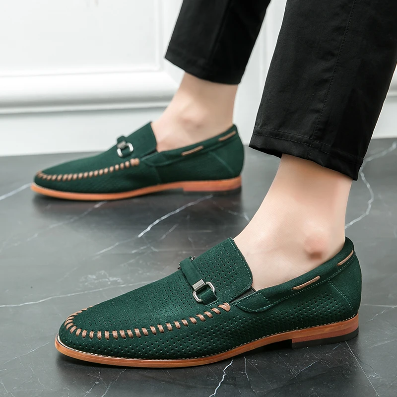 Fernando | Mocassins em pele camurça firenze