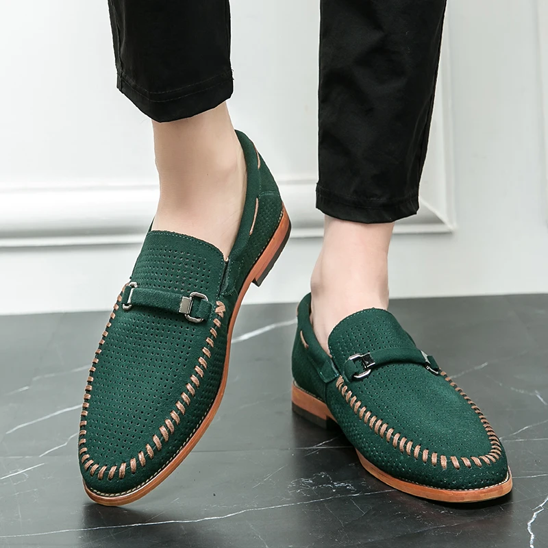 Fernando | Mocassins em pele camurça firenze