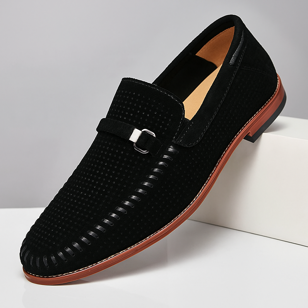 Fernando | Mocassins em pele camurça firenze
