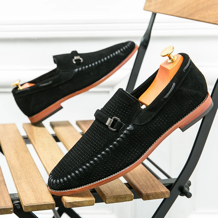 Fernando | Mocassins em pele camurça firenze