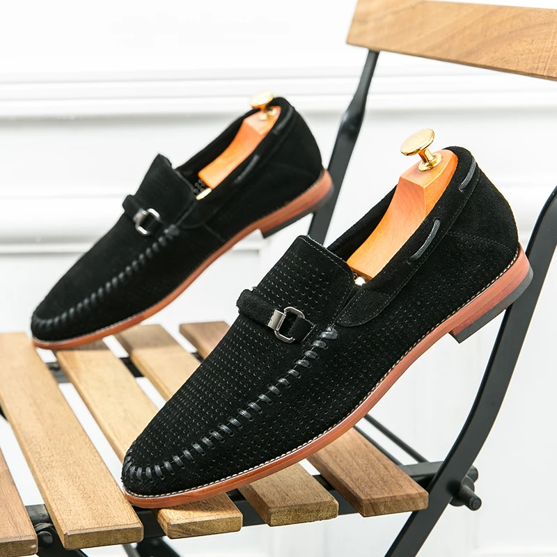 Fernando | Mocassins em pele camurça firenze