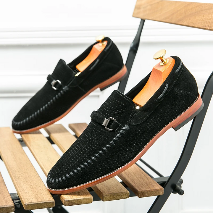 Fernando | Mocassins em pele camurça firenze