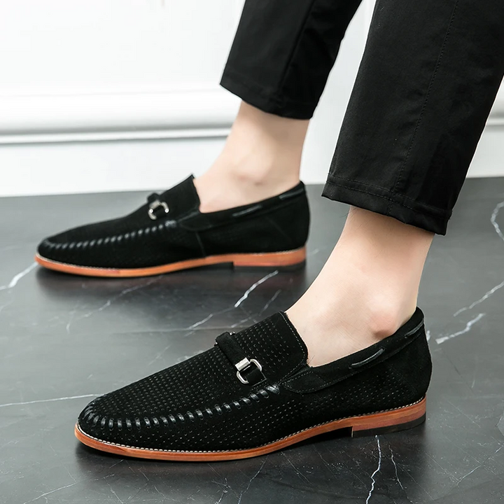 Fernando | Mocassins em pele camurça firenze