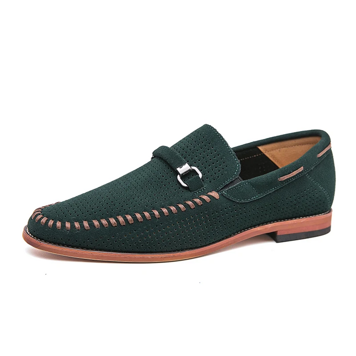 Fernando | Mocassins em pele camurça firenze
