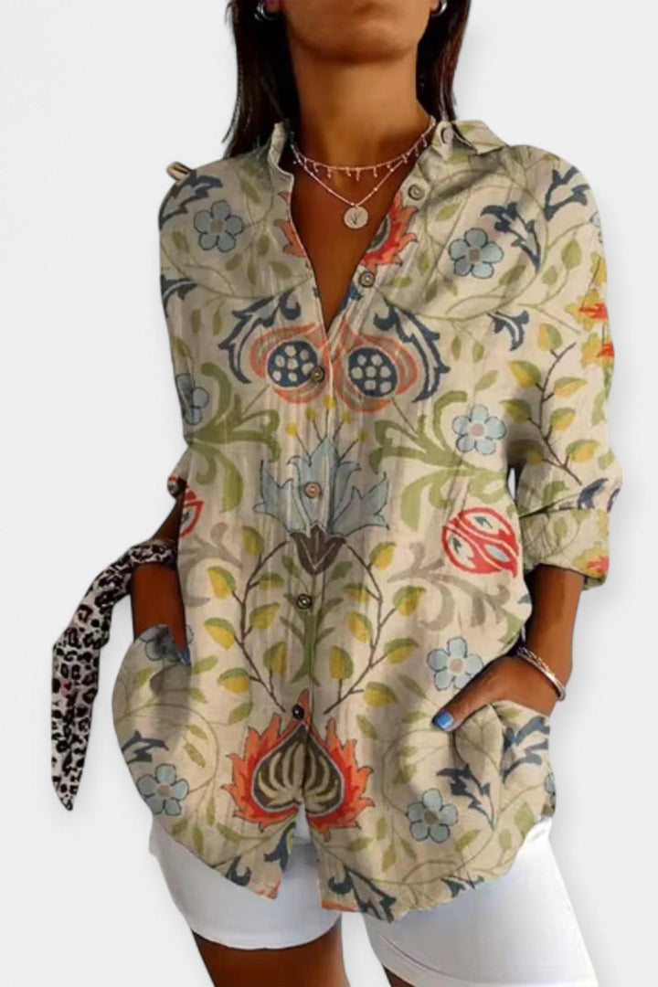 Liliana | Camisa com stampa floral