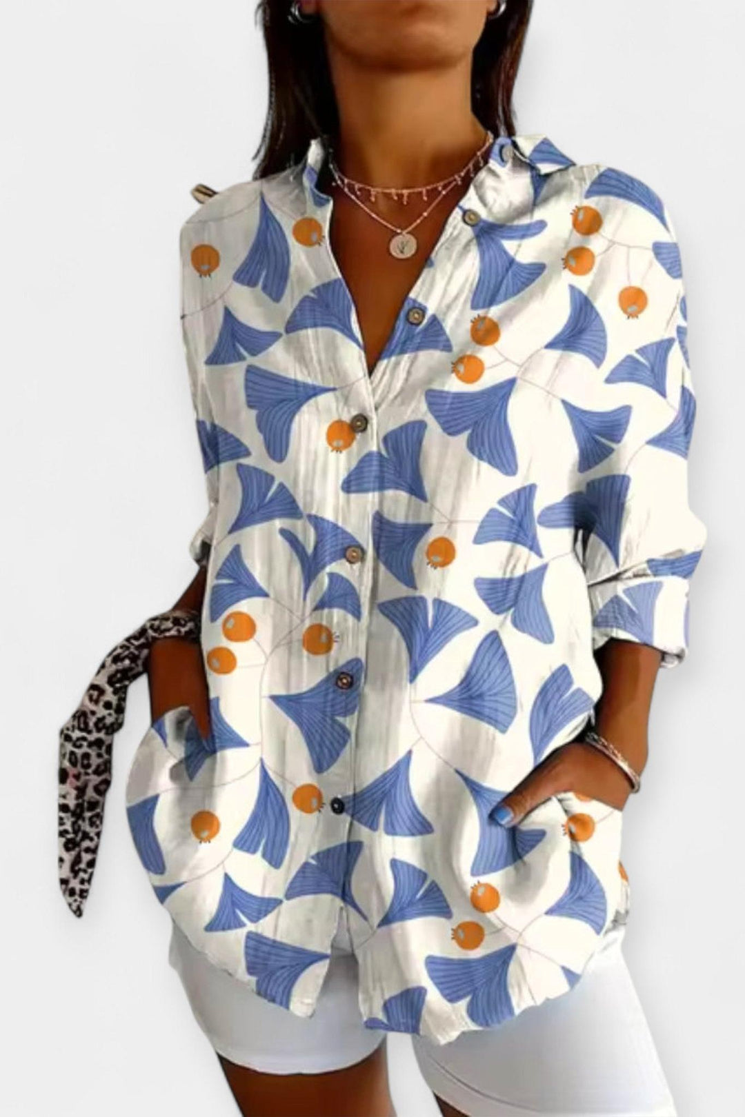 Liliana | Camisa com stampa floral