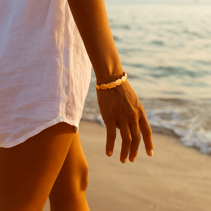 Aida | Pulseira em dourado