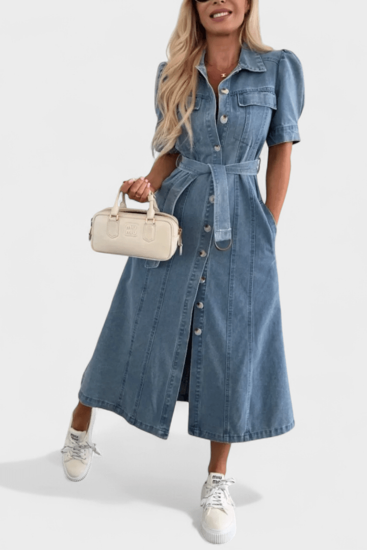 Helena | Vestido camisa mafalda