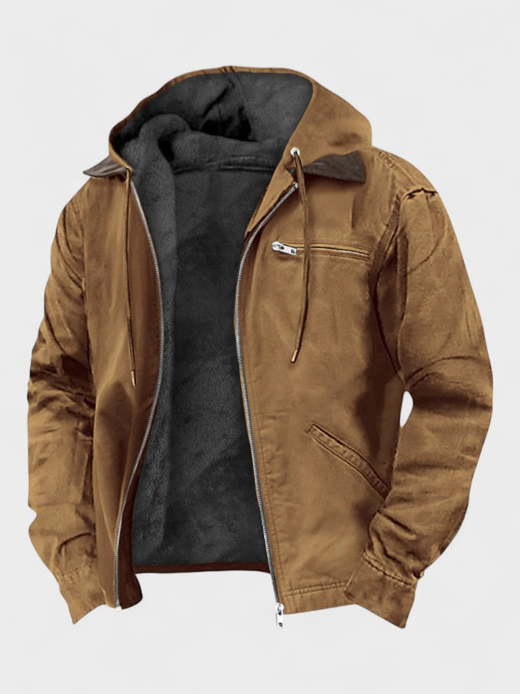 Aníbal | Sweatshirt com capuz elegante com fecho