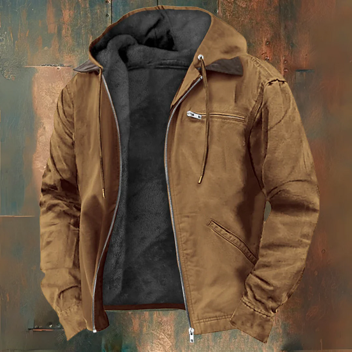 Fernando | Sweatshirt com capuz elegante com fecho
